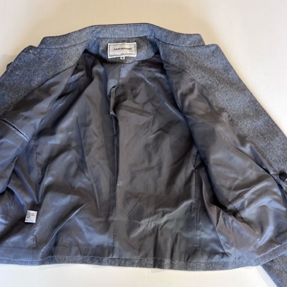 VTG David Benjamin Ltd. Blazer Women's size (UK 18) (USA 14) Gray Wool Velvet - Picture 12 of 15